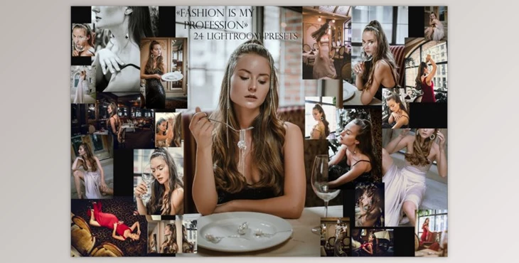 Download 24 FASHION PORTRAIT PRESETS FOR LR By Graphics, Presets, Photos