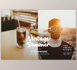 Download Vintage Summers Presets Lightroom By Pro Preset Studio