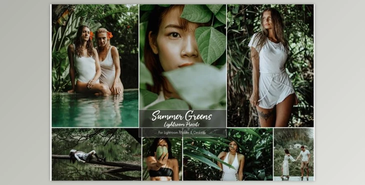 Download Summer Greens Lightroom Preset By TravellersLight (PDF, DNG, JPG, XMP)