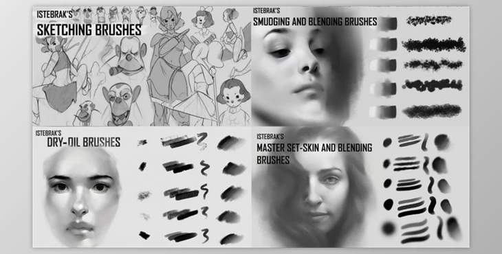 Download Istebrak’s Brush Bundle!