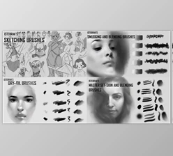 Download Istebrak’s Brush Bundle!