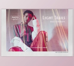 Download Light Trails Overlays Effect By PhotoSpirit