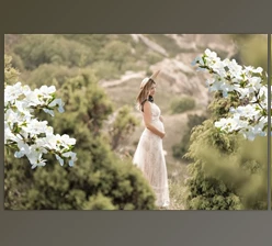 Download Flower Branch Overlays, PNG By Wild Honey Design Co