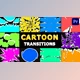Download Cartoon Transitions - Premiere Pro MOGRT (Videohive 33046407)