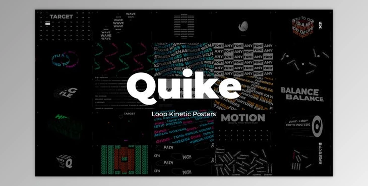 Download Quike - Loop Kinetic Posters (Videohive 33044569) - PR Project