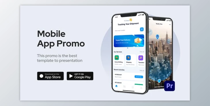 Download Mobile App Promo for Premiere Pro (Videohive 33053696)