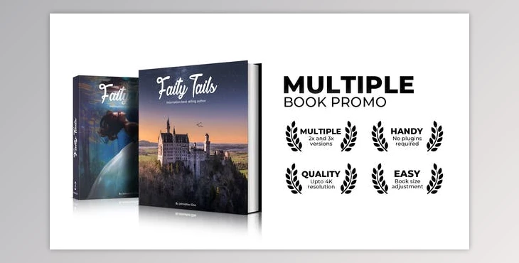 Download Multiple Books Promo (Videohive 32812214) - AE Project