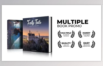 Download Multiple <span class='badge badge-warning'>Books</span> Promo (Videohive 32812214) - AE Project