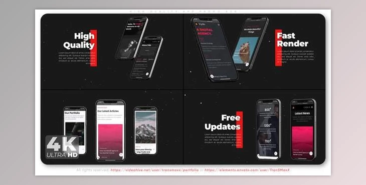 Download High Quality App Promo - A08 (Videohive 33061064) - AE Project