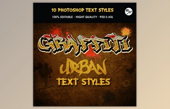 Download <span class='badge badge-warning'>Graffiti</span> Text Styles By OrelArt