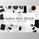 Download Modern Black Stock Photo Bundle By KateMaxStock