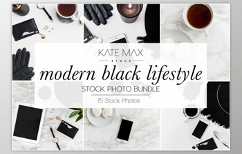Download <span class='badge badge-warning'>Modern</span> Black Stock Photo Bundle By KateMaxStock