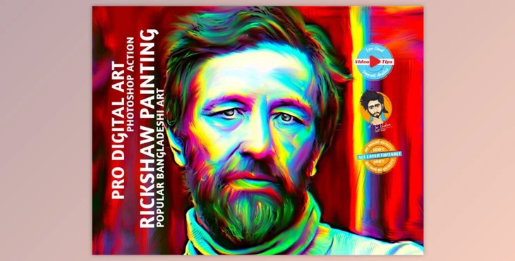 Download Rickshaw Painting PRO Digital Art By MRI STUDIO (ATN)