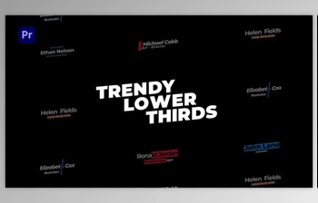 Download <span class='badge badge-warning'>Trendy</span> Lower Thirds MOGRT (Videohive 33122863)