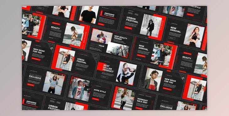 Download Fashion E-commerce Slides v.2 (Videohive 33086479)