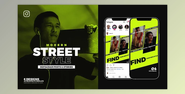 Download Street Style Instagram Ad B93 (Videohive 33117681) - AE Project