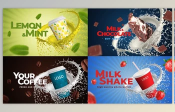 Download Coffee, Soda, Milkshake, Any <span class='badge badge-warning'>Food</span> (Videohive 33096587) - AE Project