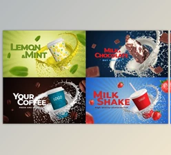 Download Coffee, Soda, Milkshake, Any Food (Videohive 33096587) - AE Project
