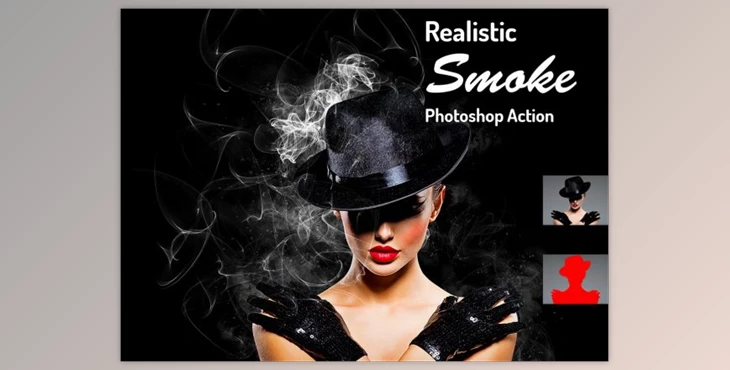 Download Realistic Smoke Photoshop Action By Studio Retouch