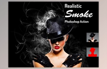 Download <span class='badge badge-warning'>Realistic</span> Smoke Photoshop Action By Studio Retouch