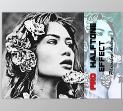 Download Pro Halftone Effect Photoshop Action By Studio Retouch