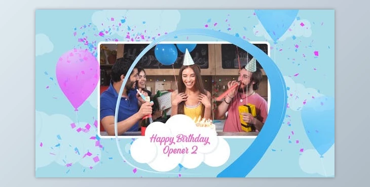 Download Happy Birthday Opener 2 (Videohive 33139909) - AE Project