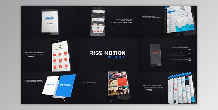Download Otrion - Present Your App (Videohive 9952700) - AE Project