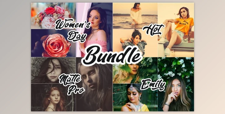 Download Photoshop Actions March Bundle 4IN1 By Viktor Gjokaj