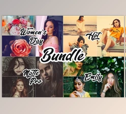 Download Photoshop Actions March Bundle 4IN1 By Viktor Gjokaj