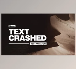 Download Text Crashed - Text Animation (Videohive 28370062) - AE Project