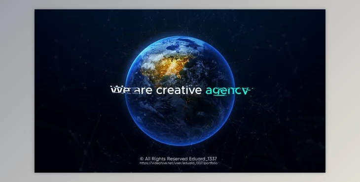 Download Artistic Earth Intro (Videohive 31370088) - AE Project