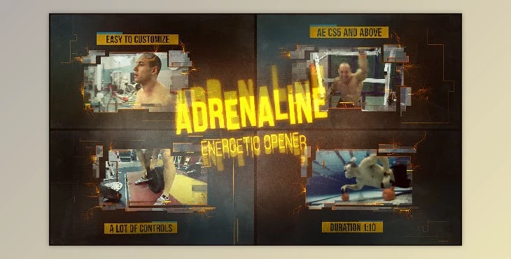 Download Adrenaline (Videohive 16309609) - AE Project