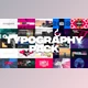 Download 35 Typography Pack (Videohive 21850780) - AE Project