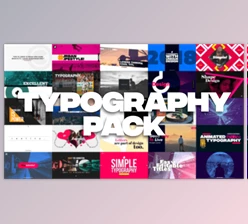 Download 35 Typography Pack (Videohive 21850780) - AE Project