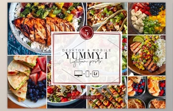 Download YUMMY VOL.1 – Lightroom Presets By Lovoos <span class='badge badge-warning'>Studio</span> (Mob, Desk)