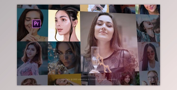 Download Mosaic Photo Youtube Intro - Premiere Mogrt (Videohive 33152522)