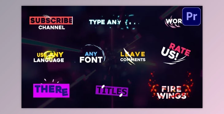 Download Expressive Titles - Premiere Pro MOGRT (Videohive 33132728) - PR Project