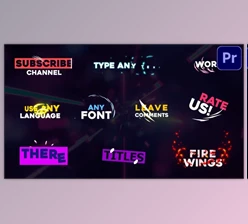 Download Expressive Titles - Premiere Pro MOGRT (Videohive 33132728) - PR Project