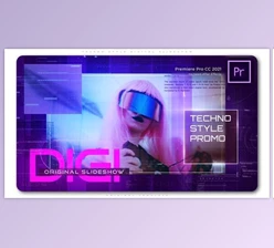Download Techno Style Digital Slideshow (Videohive 33119940)