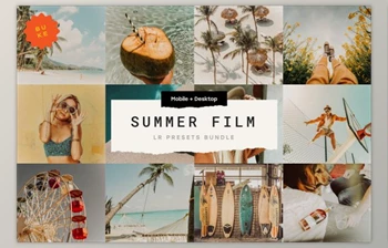 Download 15 Summer Film <span class='badge badge-warning'>Lr</span> <span class='badge badge-warning'>Presets</span> Bundle By BukeShop