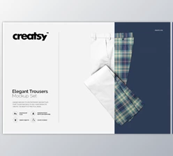 Download Elegant Trousers Mockup Set By Creatsy (PSD)