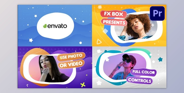 Download Colorful Slideshow - Premiere Pro MOGRT (Videohive 33167391) - PR Project
