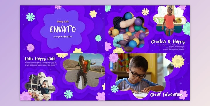 Download Happy Kids Slideshow - Premiere Pro MOGRT (Videohive 33167219) - PR Project