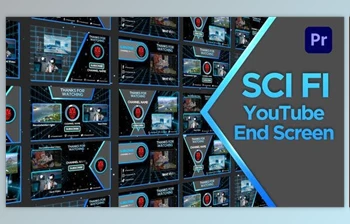 Download SCIFI Youtube End <span class='badge badge-warning'>Screens</span> (Videohive 32883997) - PR Project