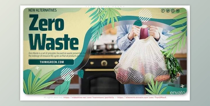 Download Zero Waste Promo (Videohive 33183059) - AE Project