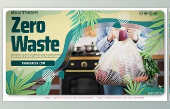Download Zero <span class='badge badge-warning'>Waste</span> Promo (Videohive 33183059) - AE Project