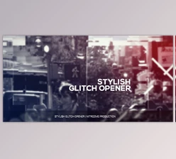 Download Stylish Glitch Opener (Videohive 14995256) - AE Project