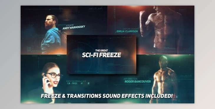 Download Sci-fi Freeze Movie Opener (Videohive 23861929) - AE Project
