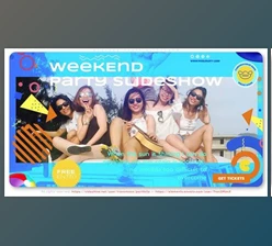 Download Weekend Party Slideshow (Videohive 33173682) - AE Project