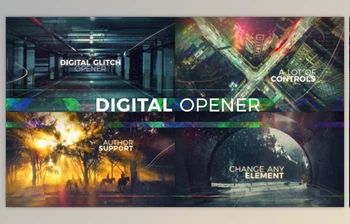Download Digital <span class='badge badge-warning'>Opener</span> (Videohive 21316860) - AE Project
